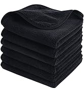Sinland Microfiber Face Cloths Reusable Makeup Remover Cloth Ultra Soft Washcloths for Women and ...
