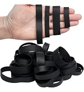 HAIDIBAO-Rubber Bands Assorted Sizes Black Mixed wide Elastic Bands for for Survival Office Suppl...