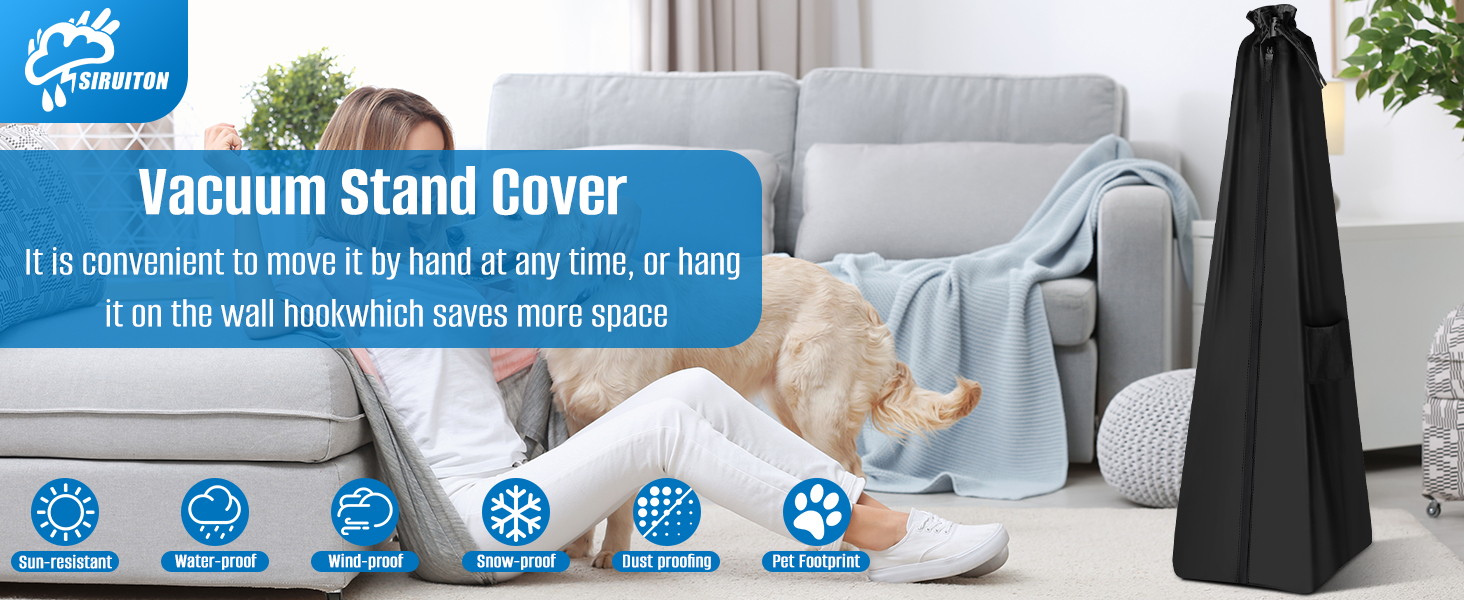 vacuum covers upright decorative