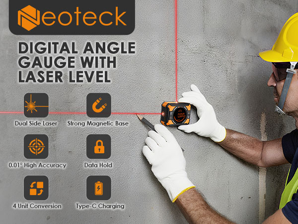 Digital Angle Finder with Laser