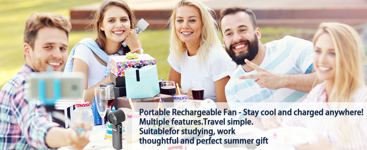 rechargeable fan