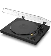 Sony PS-LX5BT Premium Wireless Bluetooth Turntable (2026 Model) : Fully Automatic Belt Drive Viny...