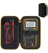 CAIOVSE Hard Multimeter Case for Fluke 117/115/116/114/113/177/178/179/233 Digital Multimeter, Co...