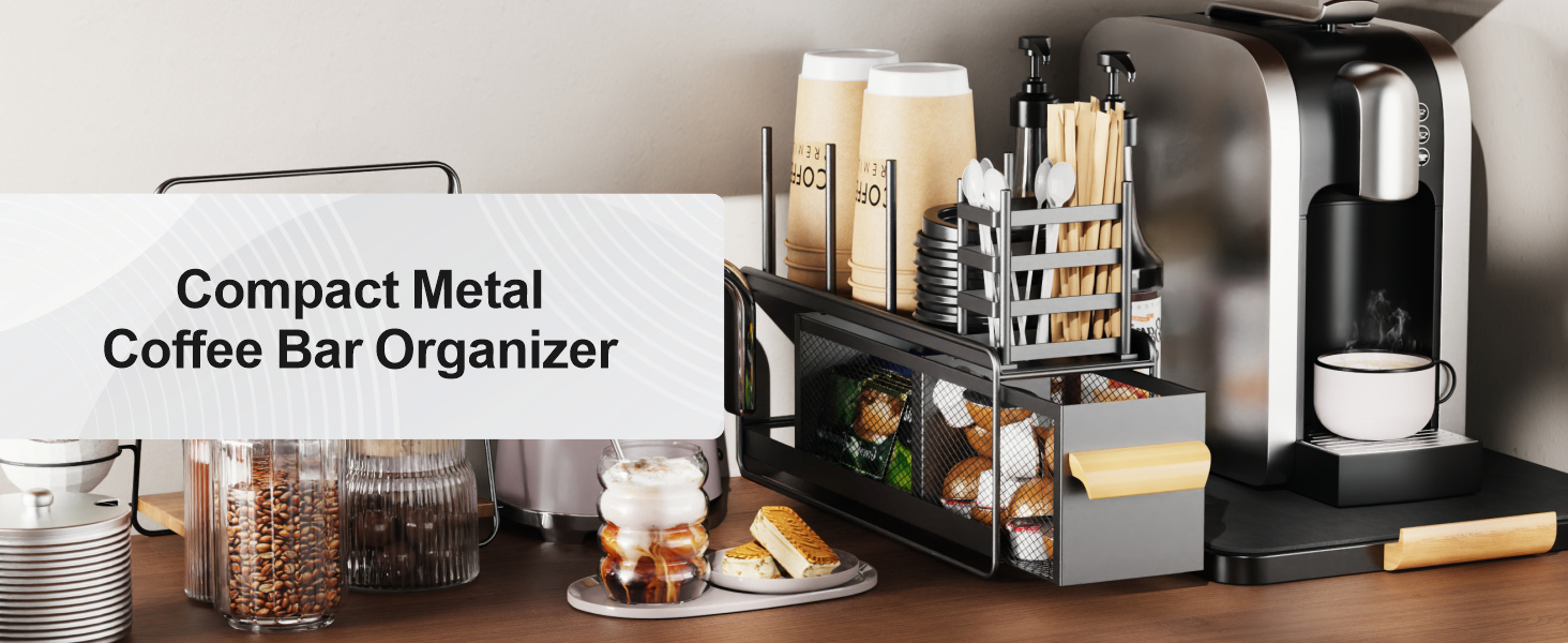 coffee bar organizer