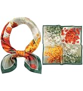 RIIQIICHY 100% Mulberry Silk Scarf Head Scarf for Women Hair Scarf for Sleeping Hair Wrapping at ...