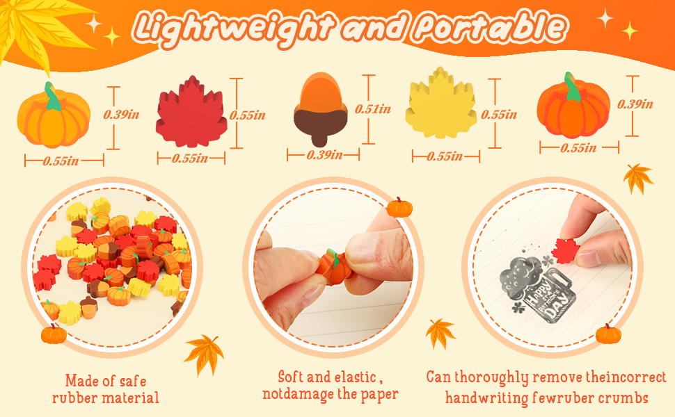 JUNEBRUSHS Mini Erasers