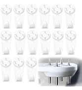 maierke 50PCS Picture Hanging Kit,Picture Hangers Concrete Wall Hooks Cinder Block Wall Hangers,P...