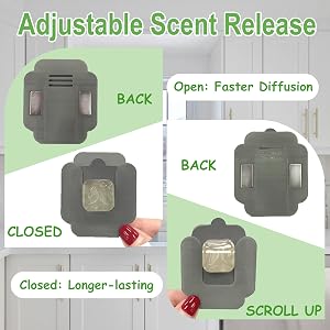 Adjustable Scent Release