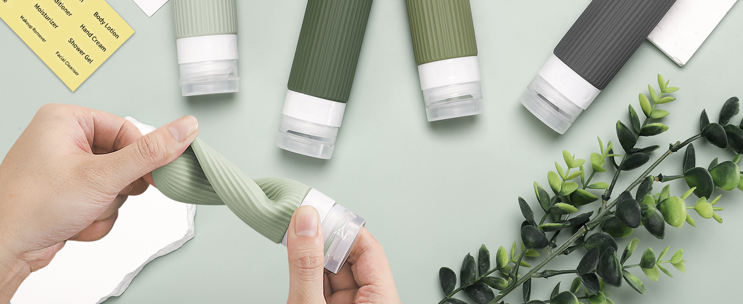 Travel Bottles for Toiletries