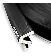 LSGCQ Kerf Weather Stripping Door Seal Strip 26 Ft Q Foam Door Weatherstrip Seal with Slot Card S...