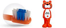 Toothbrush For Kids - Fun Character Tiger