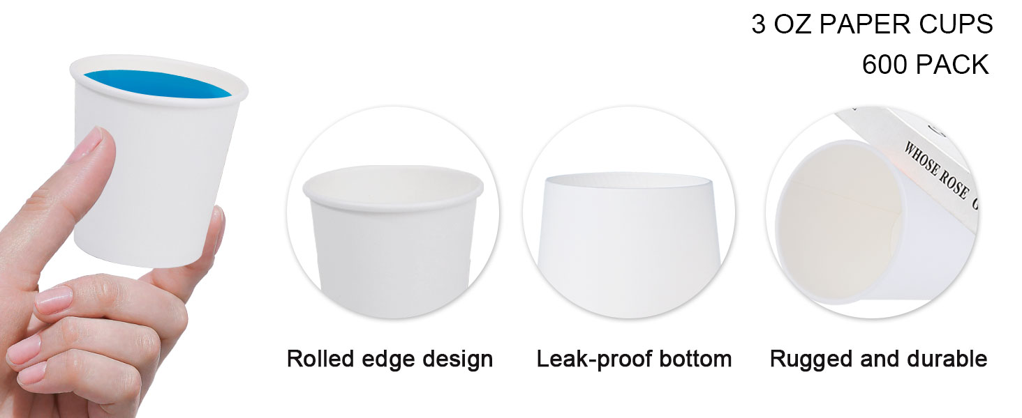 3 oz 600 pack bathroom cups