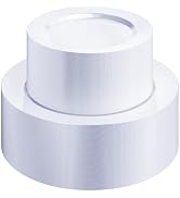 Quatish 120 Pcs Plastic Plates for Party,Disposable Wedding Plates,White | Serve for 60 Guests,60...