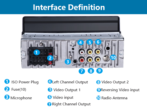 car stereo single din