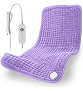 Heating Pad for Back Pain Relief, XL 33" x 17" Heating Pad for Neck, Shoulders, Back & Period Cra...