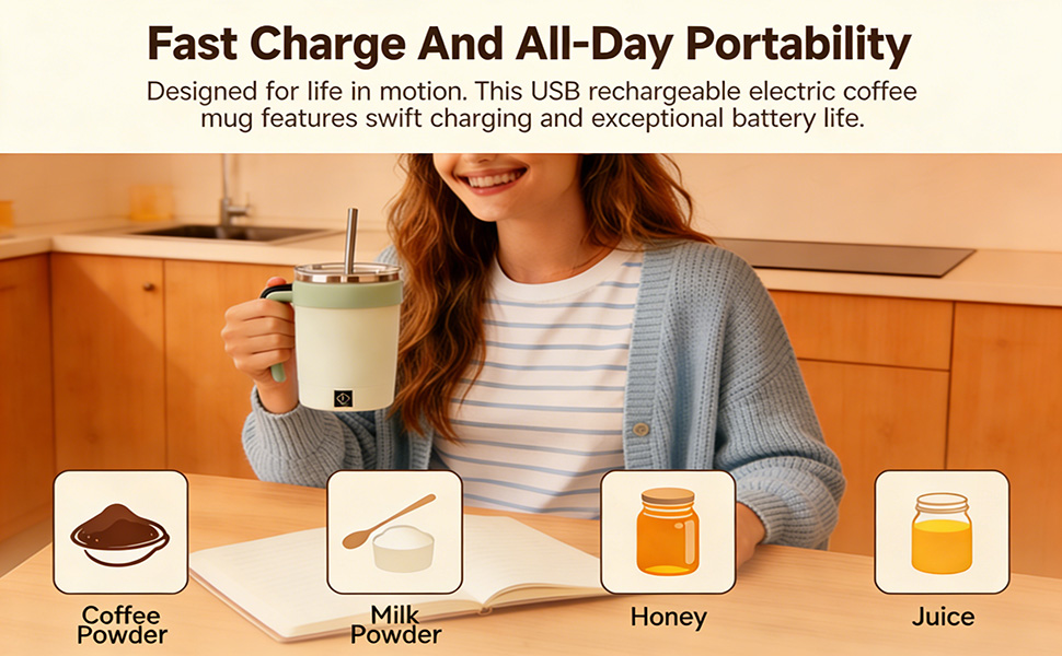self stirring mug