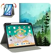 Lokigo Rotating Case for iPad Air 11 Inch M3/M2 (2025/2024), iPad Air 5th/4th Generation (2022/20...