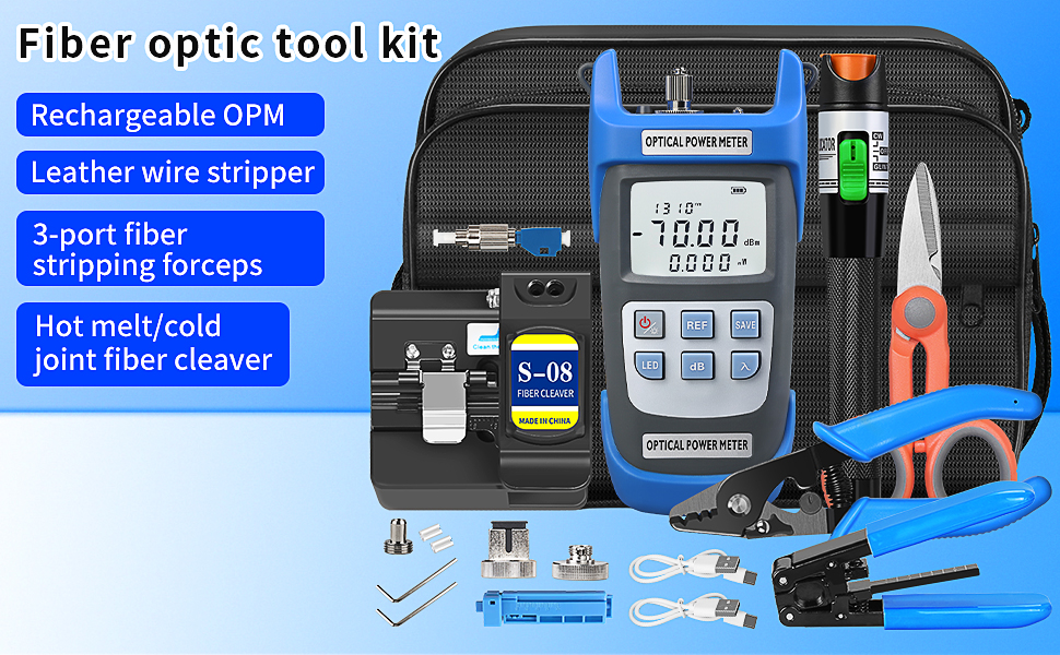Fiber optic tool kit