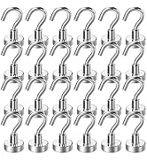 MIKEDE 24 LB Magnetic Hooks, Perfect for Cruise, Grill, Towel, Indoor Hanging, Home, Kitchen, Wor...