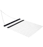 Donext 4' x 5'ATV Drag Harrow, Durable UTV Tractor Attachment Seed Harrow, Chain Harrow for Lands...