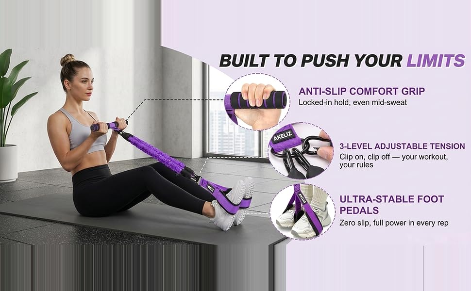 Stacked resistance bands demonstrating progressive training for increased weight resistance