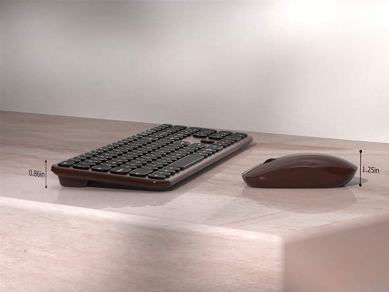 Wireless Keyboard and Mouse Combo