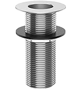 Leyso Stainless Steel Bar Sink Drain 1” Nominal Pipe Size 1" NPS Thread for 1-3/8" Sink Opening (...