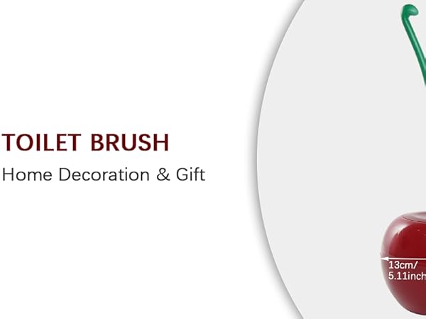 Anikia cherry toilet brush