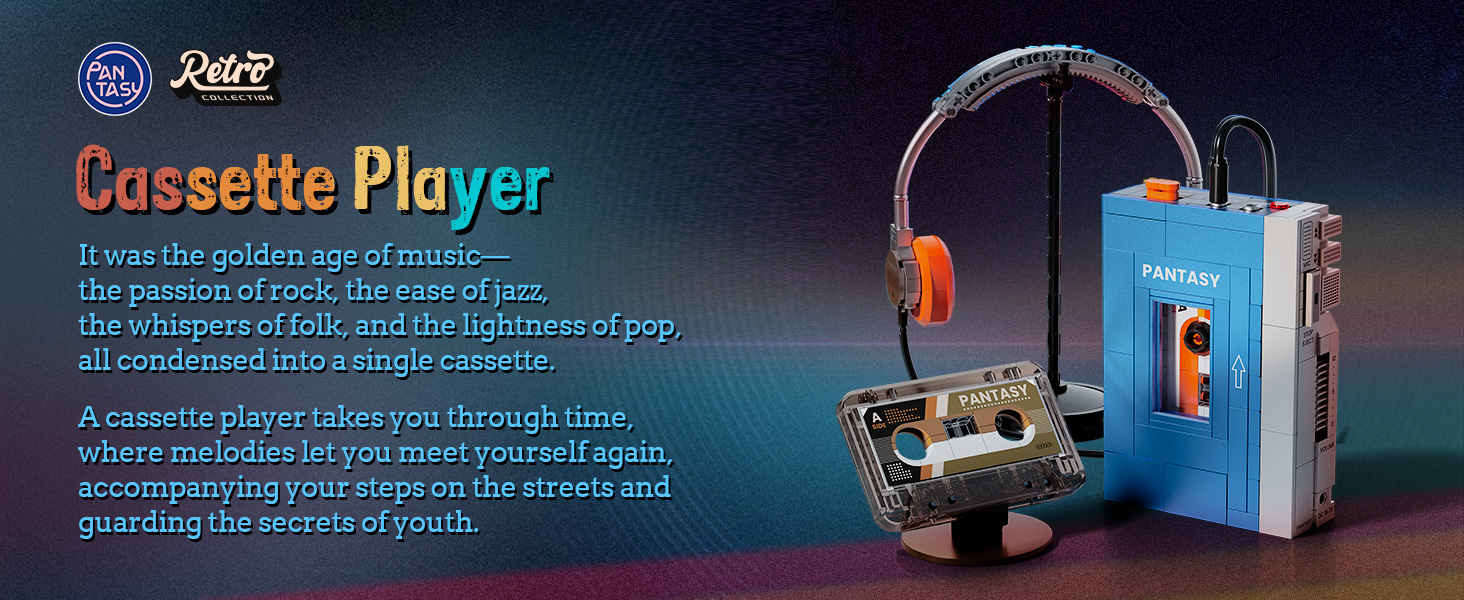 Retro Cassette Player
