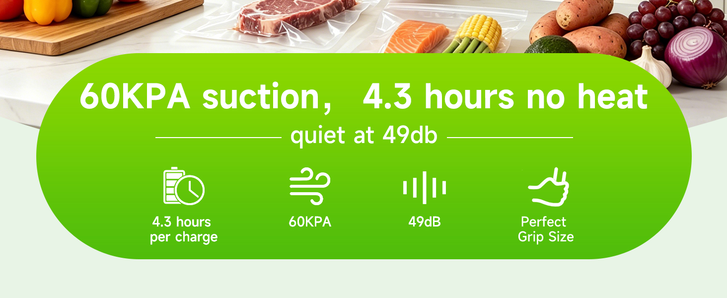 Handheld Vacuum Sealer for Food