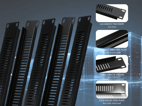 5 Pcs 1U Blank Panel