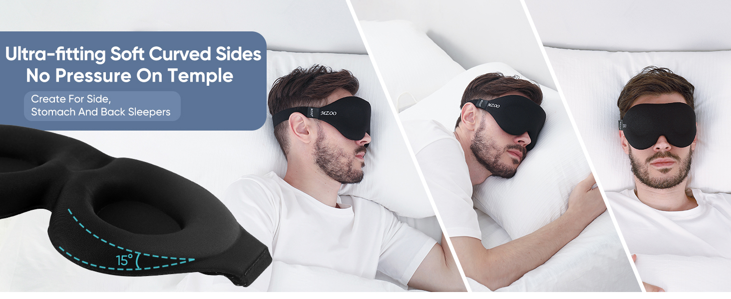 Sleep Mask for Side Sleeper