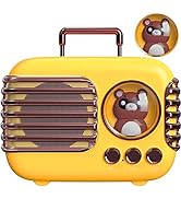 Wireless Bluetooth Speaker,SpringFlora Cute Mini Portable Speaker with TWS Pairing,Loud Sound,4H ...