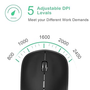 quiet wireless mouse