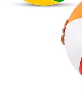 JOYIN 2 Packs Beach Balls 17125