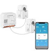 Smart Home Energy Monitor with 2 x 120A CTs, Real-Time Electricity Usage Monitor, Bi-Directional ...