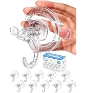 Antimbee (10 Pack Suction Cup Hooks for Shower, Bathroom, Glass, Door, Windows, Kitchen etc, Max ...