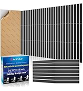 BSHEAD 6 Pack 2-Layer Fold Soundproof Wall Panels, 24 x 12 x 0.43 in Sound Proof Foam Panels for ...