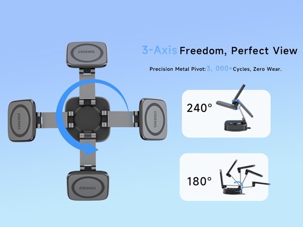 3-Axis Freedom,Perfect View
