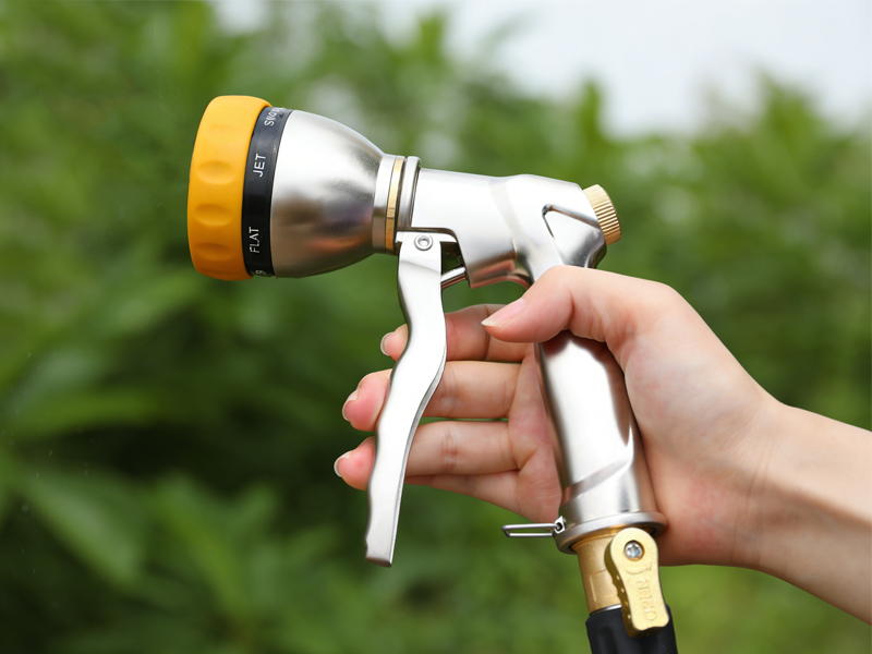 FANHAO 100% Heavy Duty Metal Water Hose Sprayer