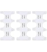 3Pcs White Coin Dispenser Hard Case Coin Storage Box Coin Collection Purse Wallet for Car Coin Ch...