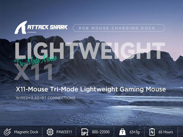 Tri-mode gaming Mouse