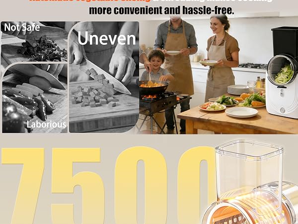Cordless Electric Vegetable Slicer Chopper