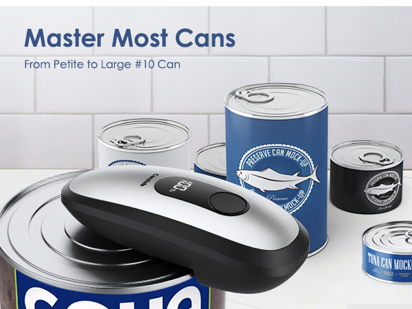 Professional-Grade Cutting Blade Master All Sizes Cans from Small to Large Cans