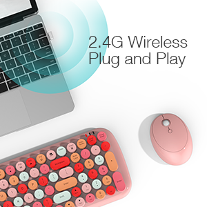 MOFII Wireless Keyboard and Mouse Combo
