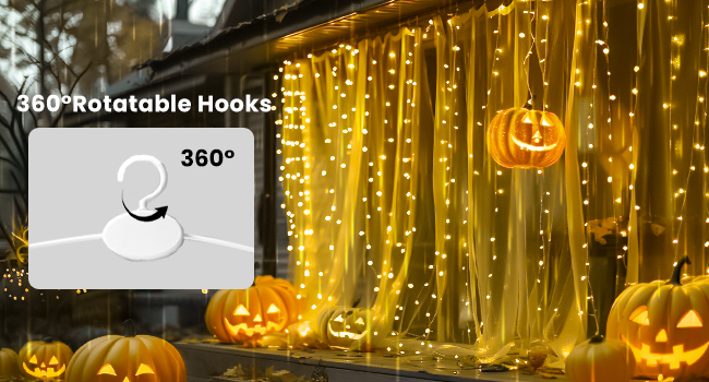 360 rotatable hooks