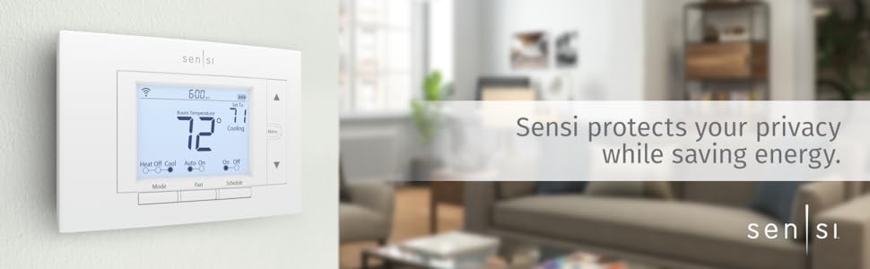 smart thermostat, sensi, smart home