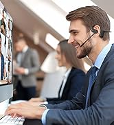 Open Ear Headphones with Mic