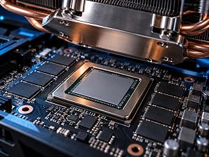 GPU Cooler Hovering Over PCB