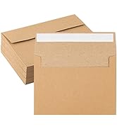 50 Pack Kraft Envelopes 4 x 6 Inch Brown Envelopes,A4 Envelopes, Card Envelopes, Kraft Paper Enve...